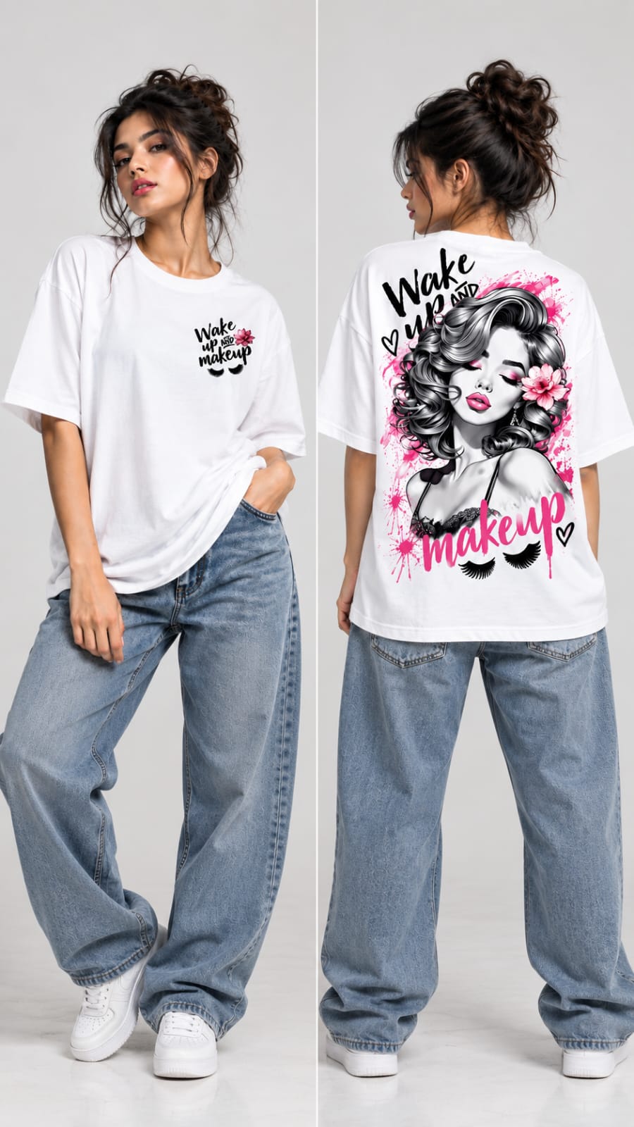 Back Printed Oversize T-shirt