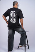 Men’s Oversized "Money Mindset" Graphic T-Shirt – Black Urban Streetwear