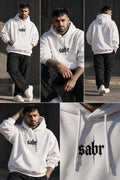 SABR Oversized Hoodie – White | WEAR BY YOUU